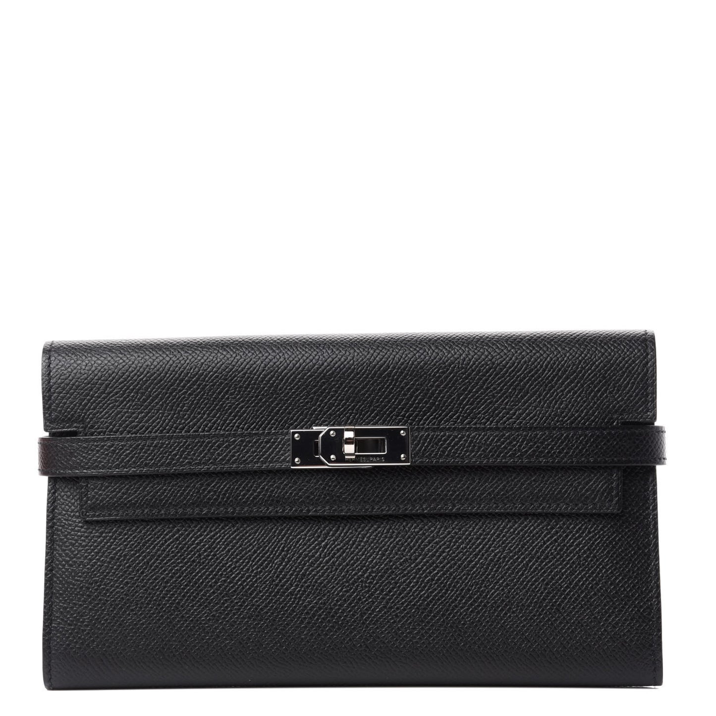 Epsom Kelly Longue Wallet Black