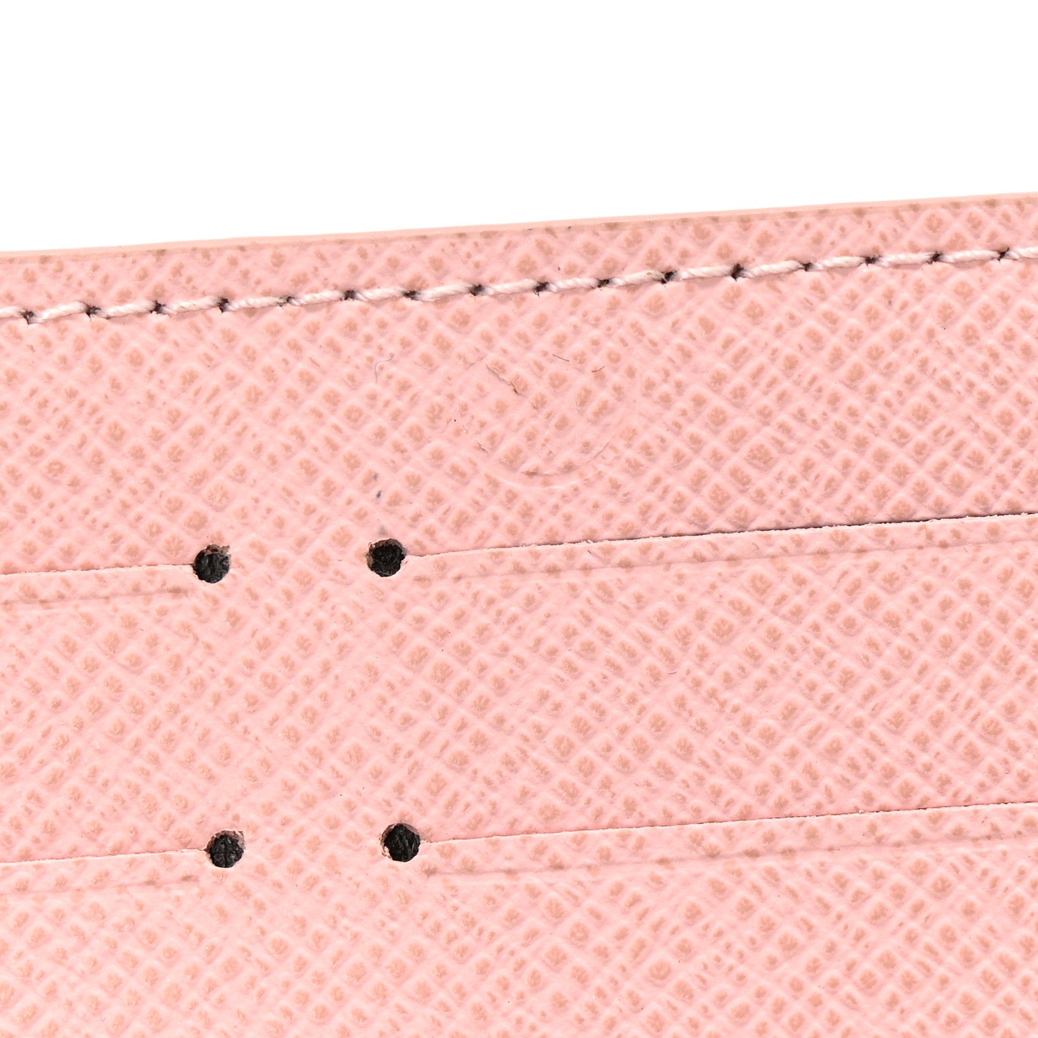 Louis Vuitton Calfskin Felicie Card Holder Insert Rose Ballerine 8 of 8