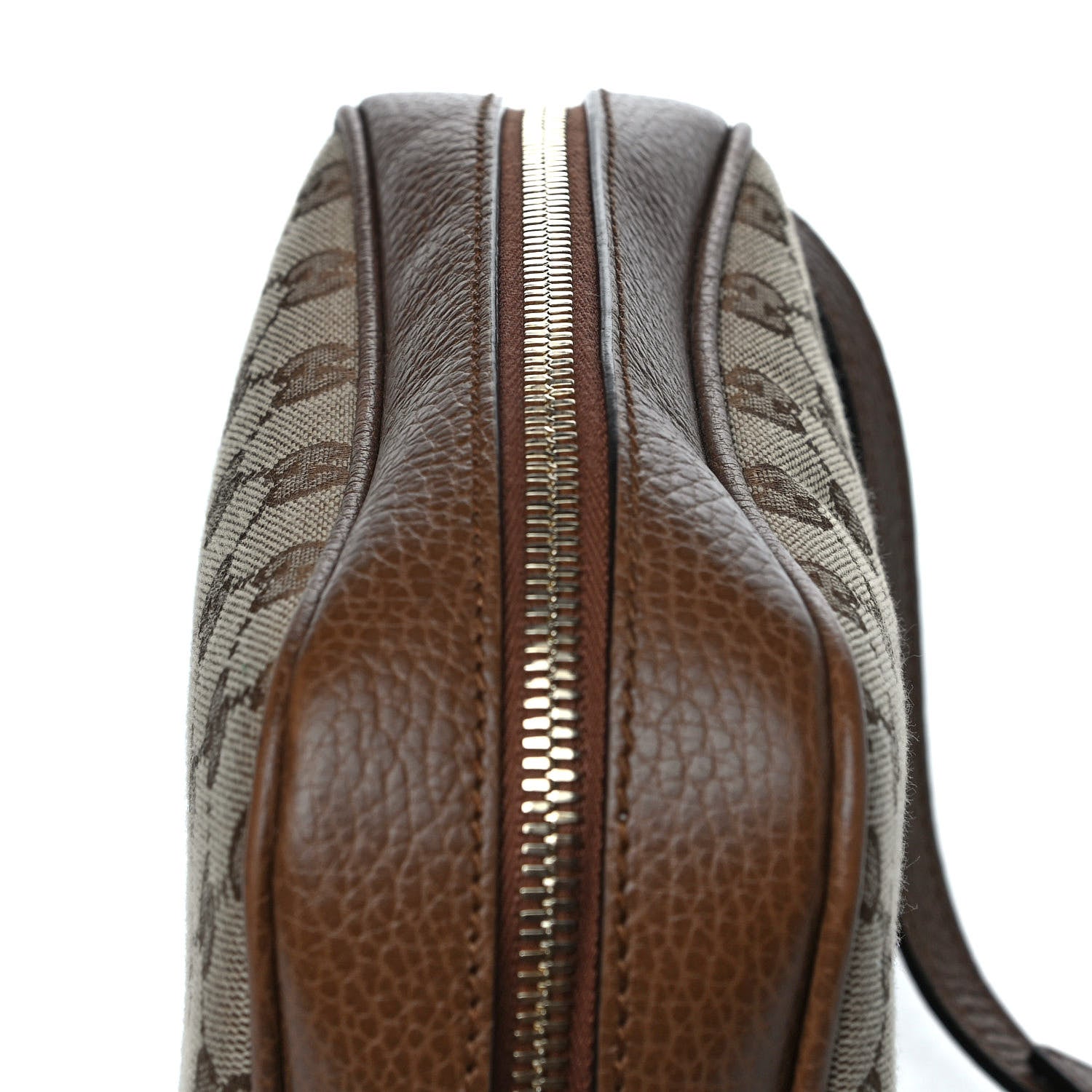 Gucci Monogram Mini Bree Messenger Bag Beige Tabacco 12 of 12