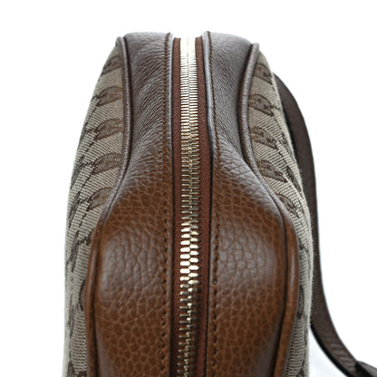 Gucci Monogram Mini Bree Messenger Bag Beige Tabacco 12 of 12