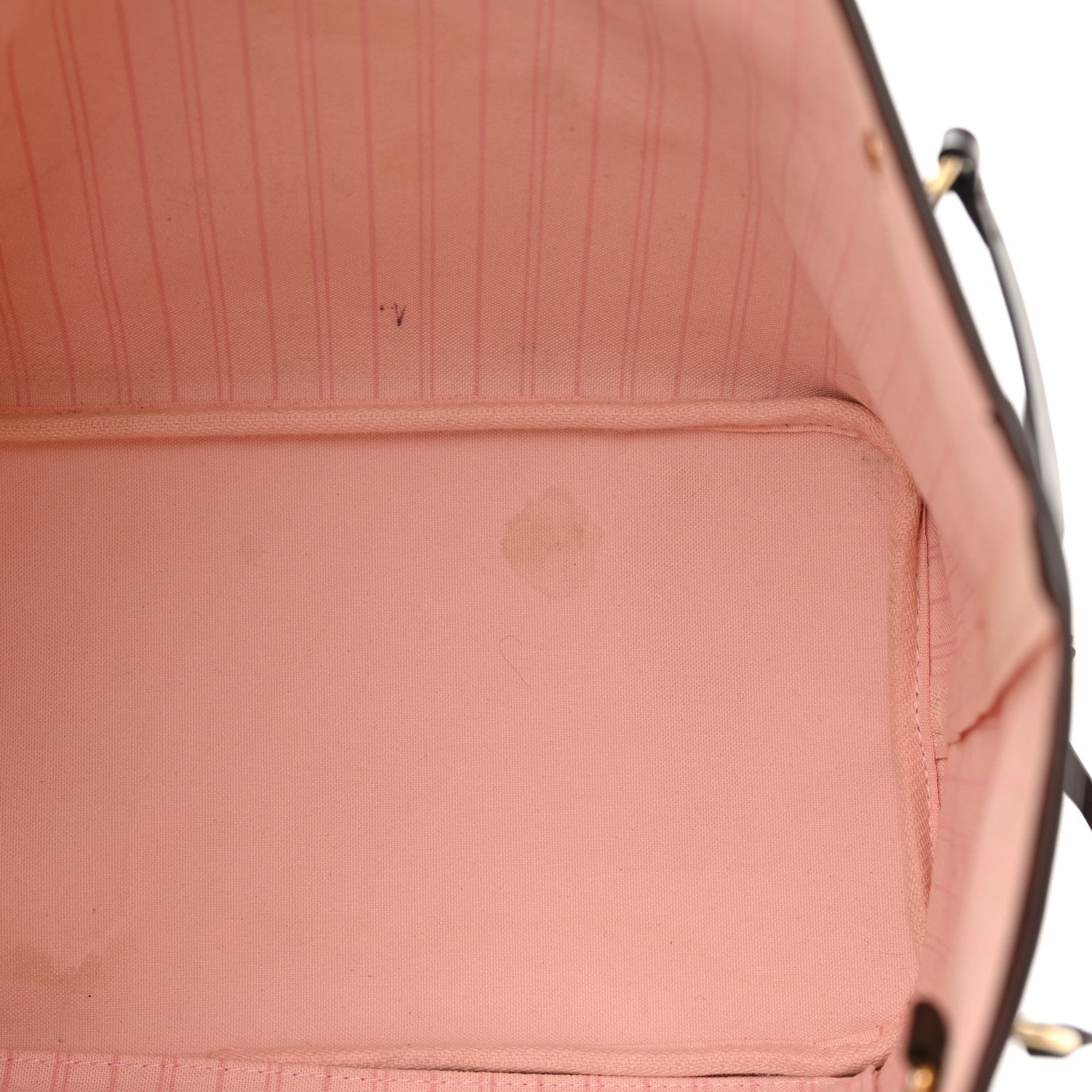 Louis Vuitton Damier Ebene Neo Neverfull MM Rose Ballerine 11 of 19
