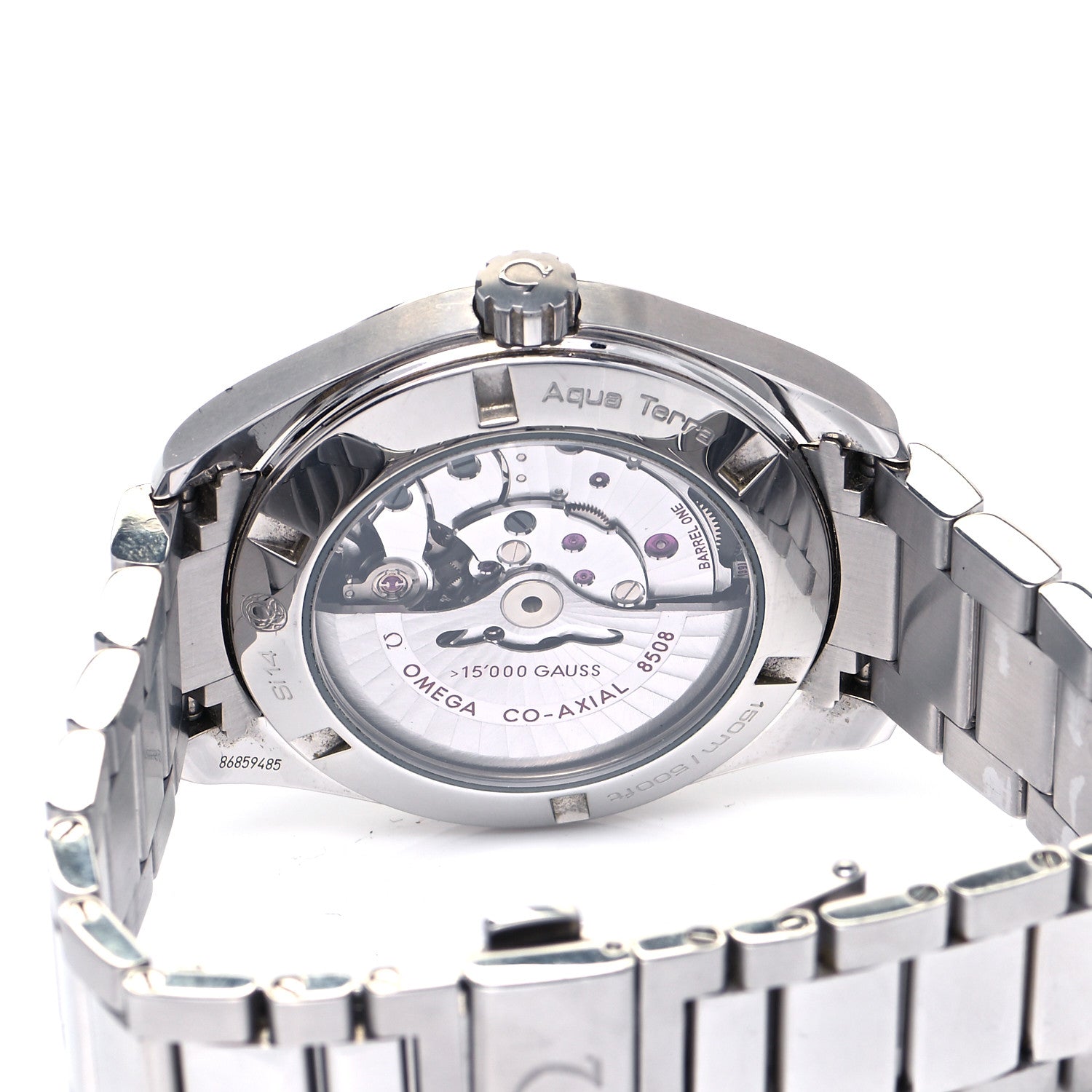Omega Stainless Steel 42mm Seamaster Aqua Terra 150M Co-Axial 15000 Gauss Automatic Watch Black 231.10.42.21.01.002 4 of 6