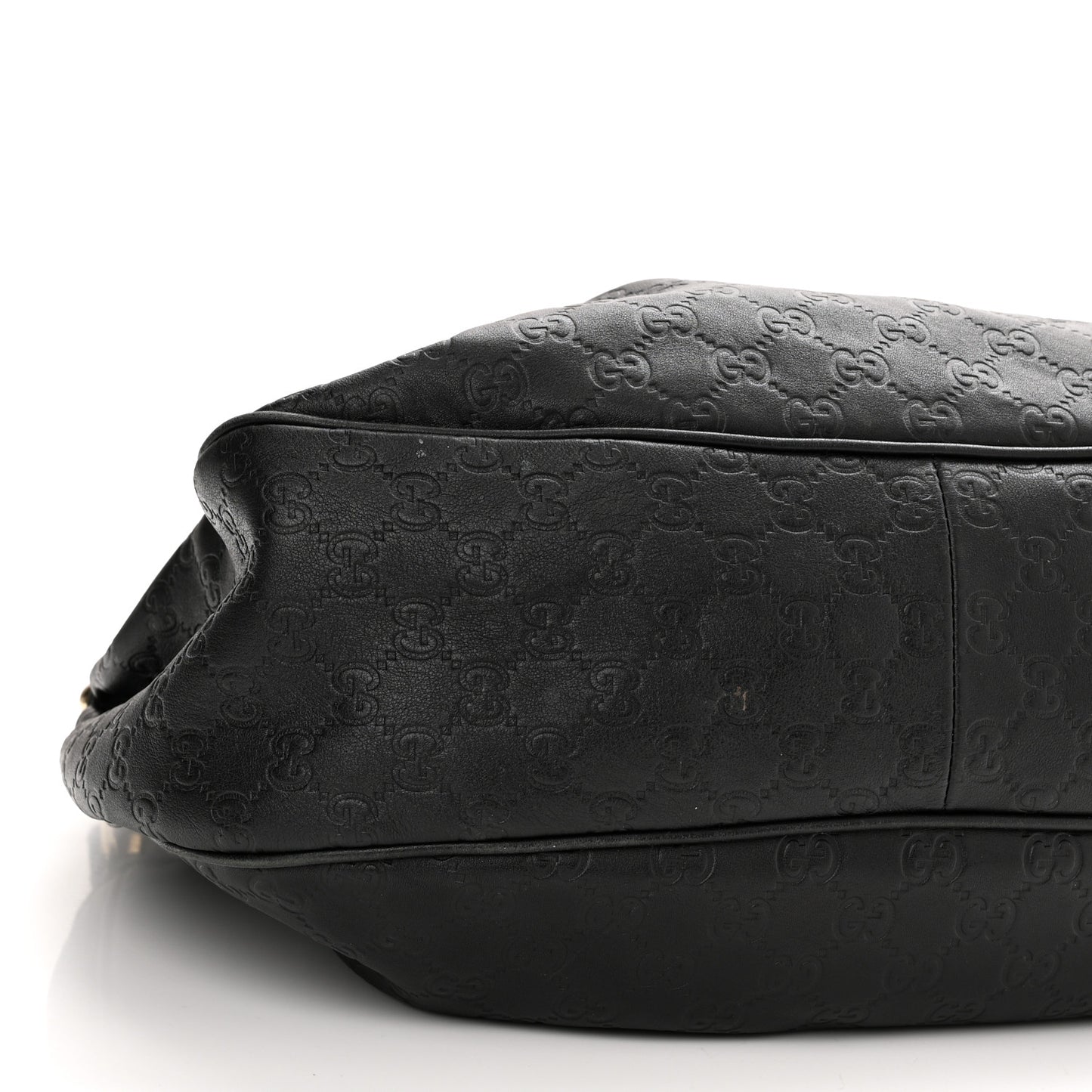 Guccissima Medium Sukey Hobo Black