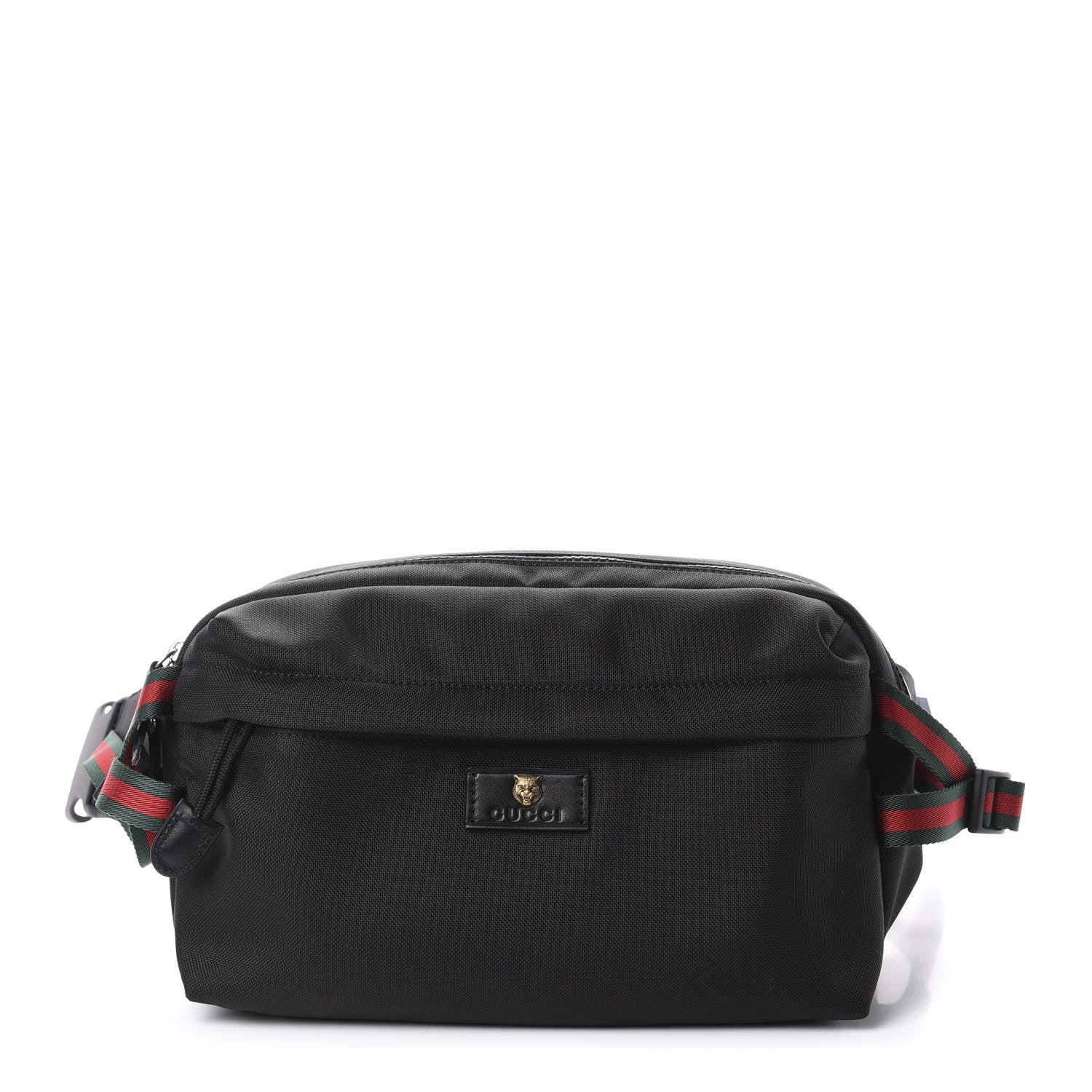 Gucci Techno Canvas Web Belt Bag Black 1 of 10