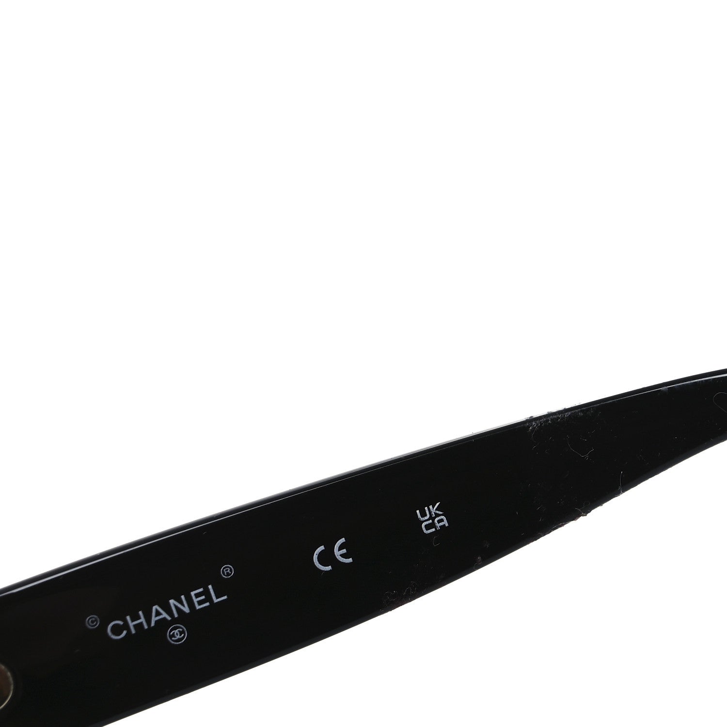 Chanel Acetate Square Sunglasses 71505-A Black Grey 9 of 10