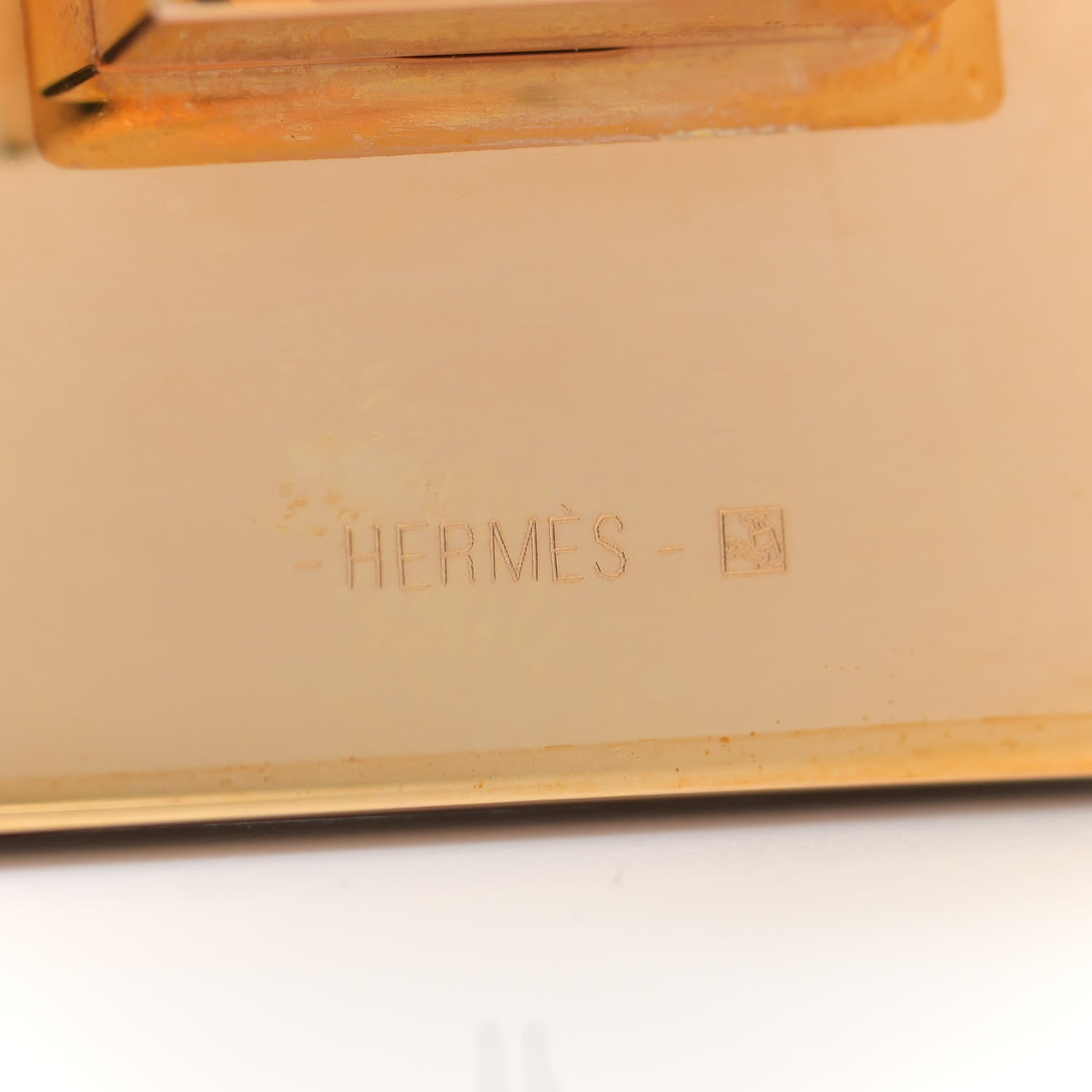 Hermes Natural Barenia Kelly Dog Cuff Fauve 7 of 7