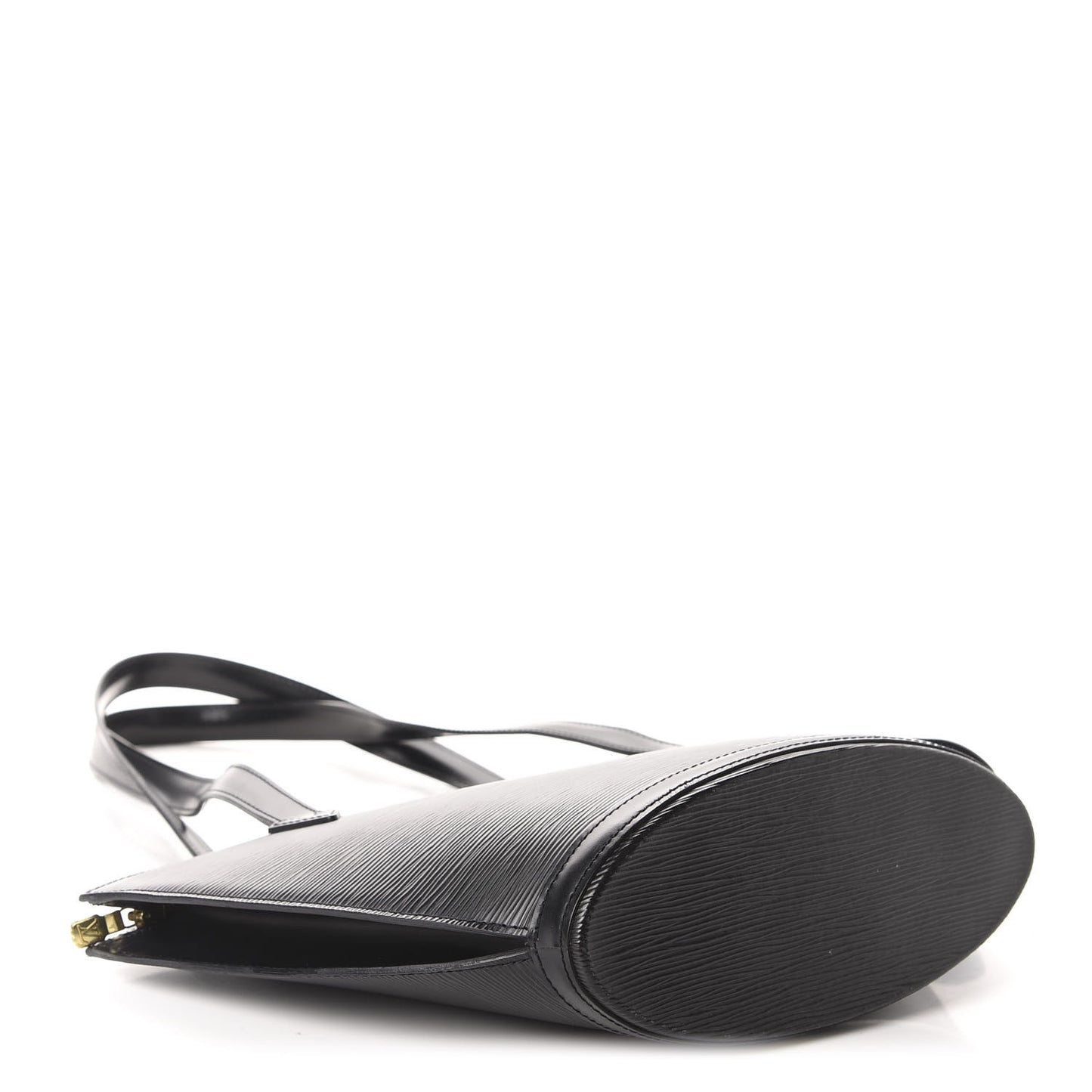 Epi Saint Jacques PM Long Straps Black