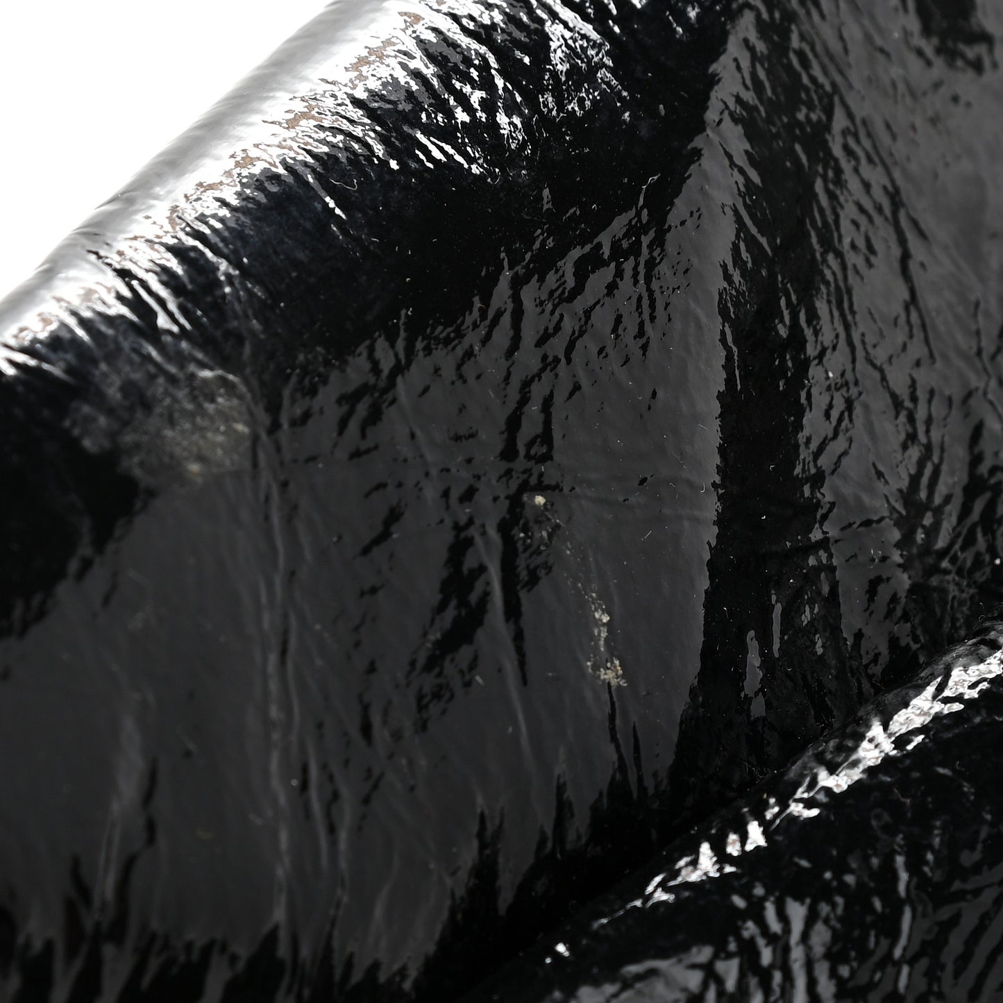 Vinyl XL Rock and Chain Flap Black