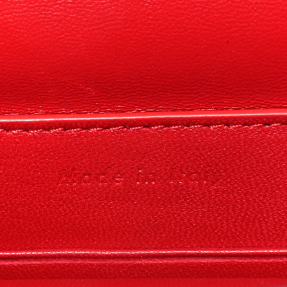 Celine Lizard Mini Clasp Bag Red 7 of 10
