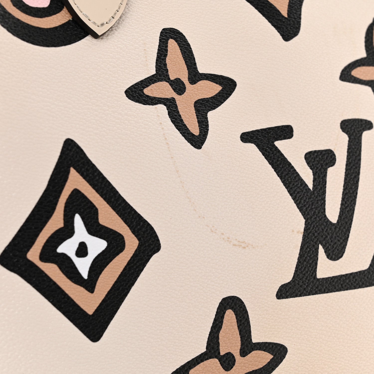Louis Vuitton Monogram Giant Wild at Heart Neverfull MM Creme 11 of 11