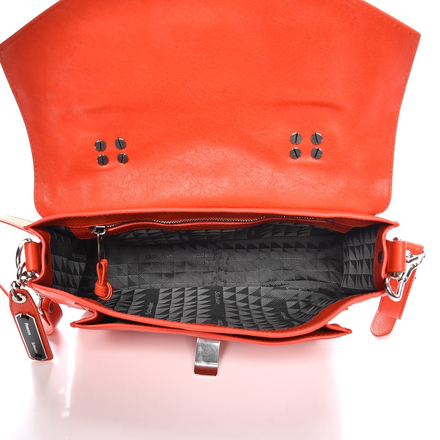 Lambskin Tiny PS1 Satchel Orange Pepper