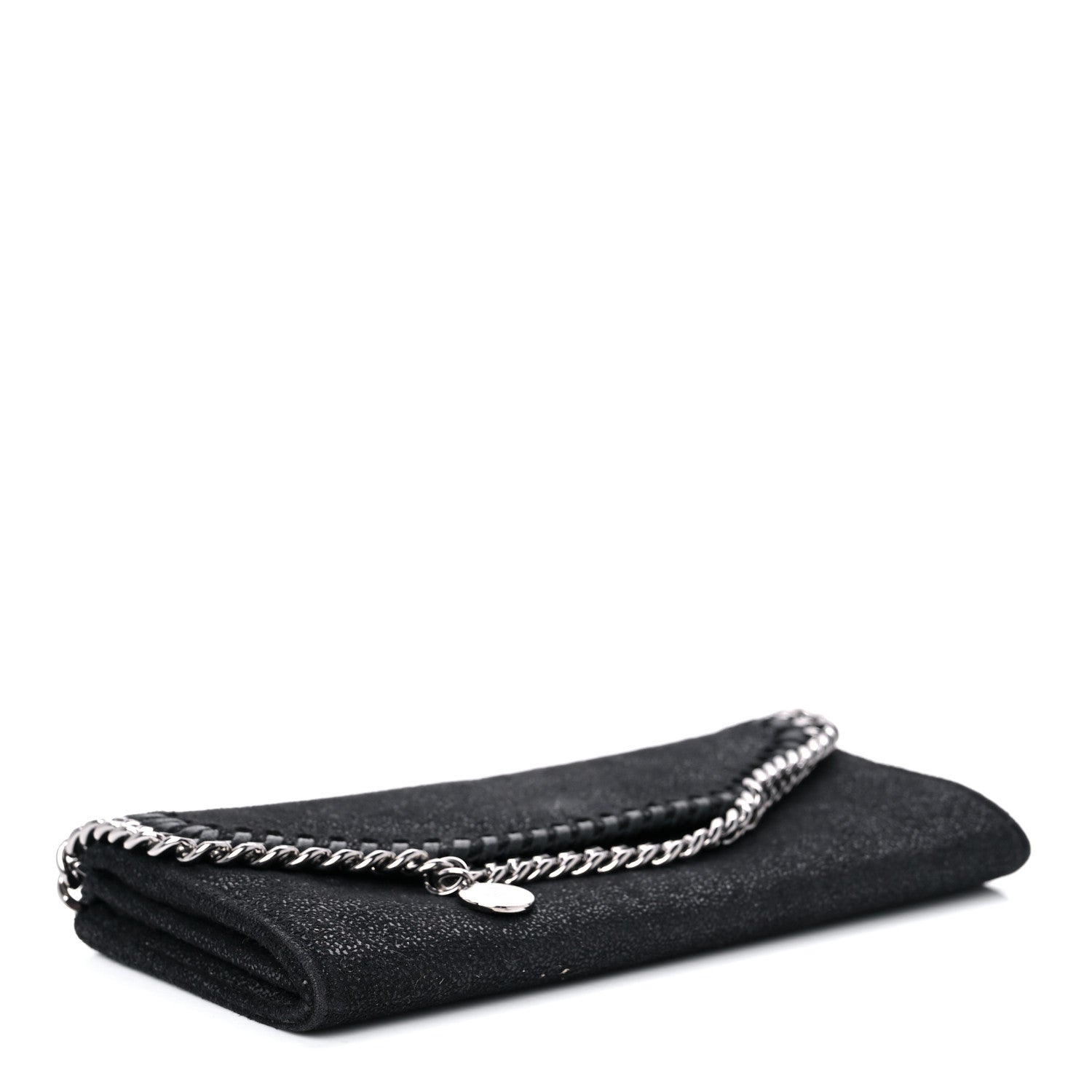 Stella McCartney Shaggy Deer Falabella Wallet Black 4 of 9