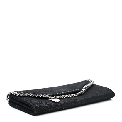 Stella McCartney Shaggy Deer Falabella Wallet Black 4 of 9