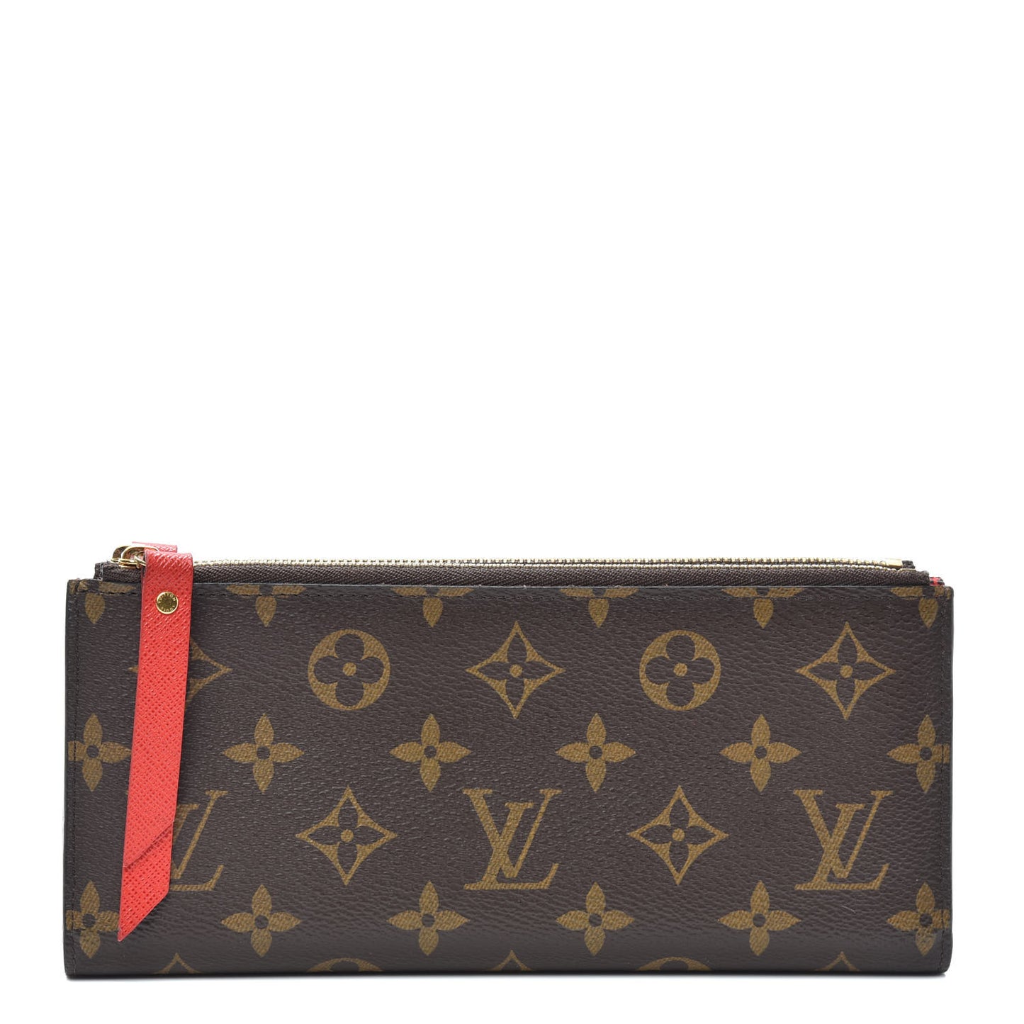Monogram Adele Wallet Coquelicot