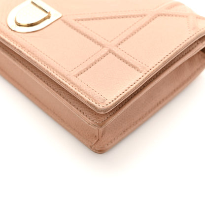 Christian Dior Grained Calfskin Diorama Wallet on Chain Pouch Fard 10 of 12