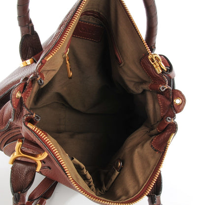 Chloe Calfskin Medium Marcie Satchel Ebony 6 of 9