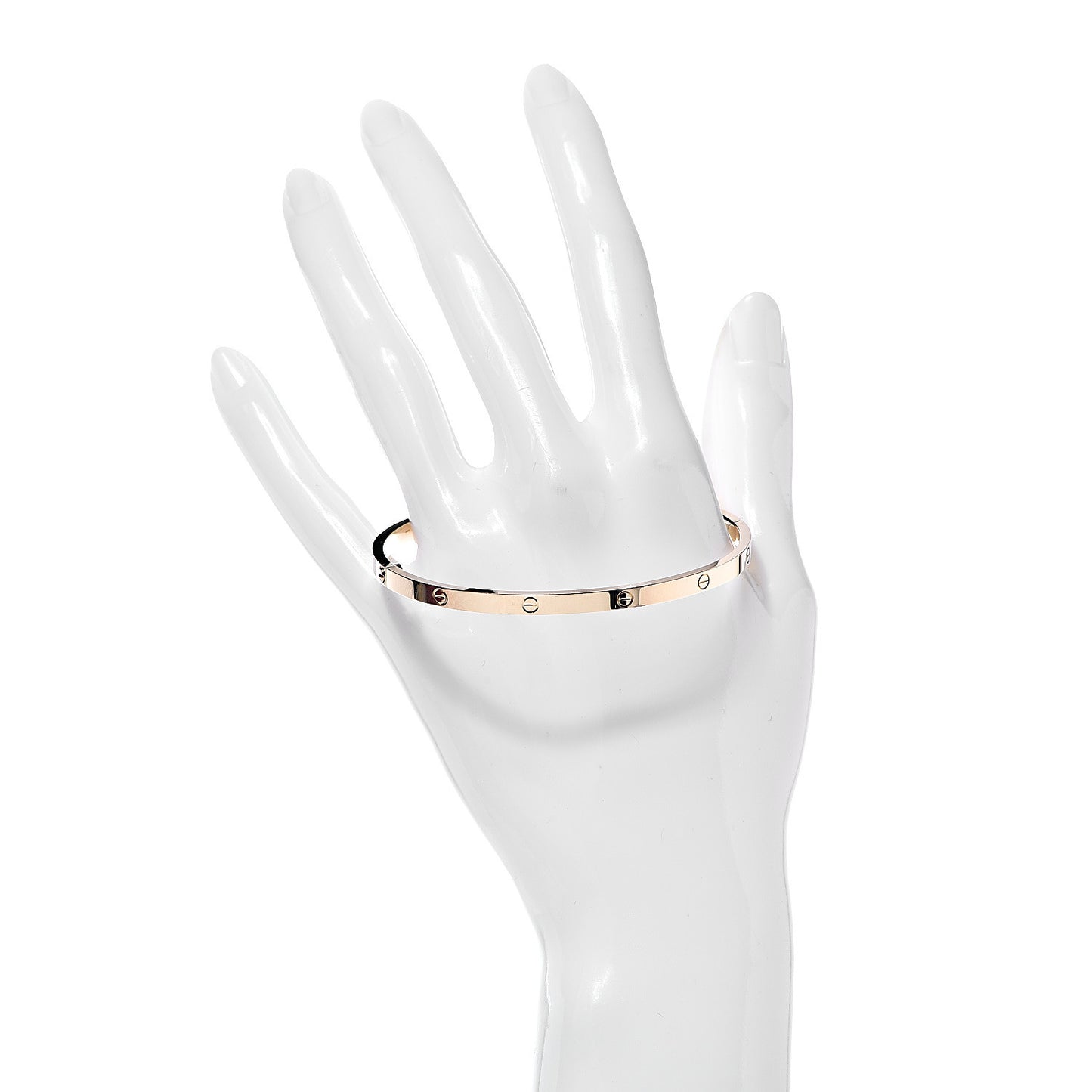 18K Yellow Gold Small LOVE Bracelet 19