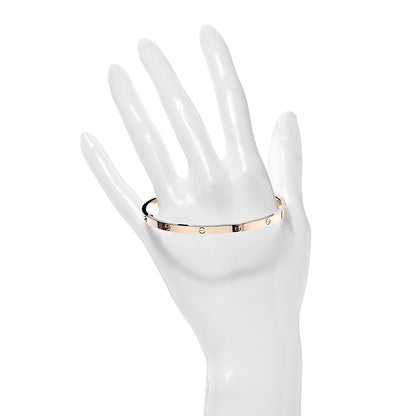 Cartier 18K Yellow Gold Small LOVE Bracelet 19 2 of 6