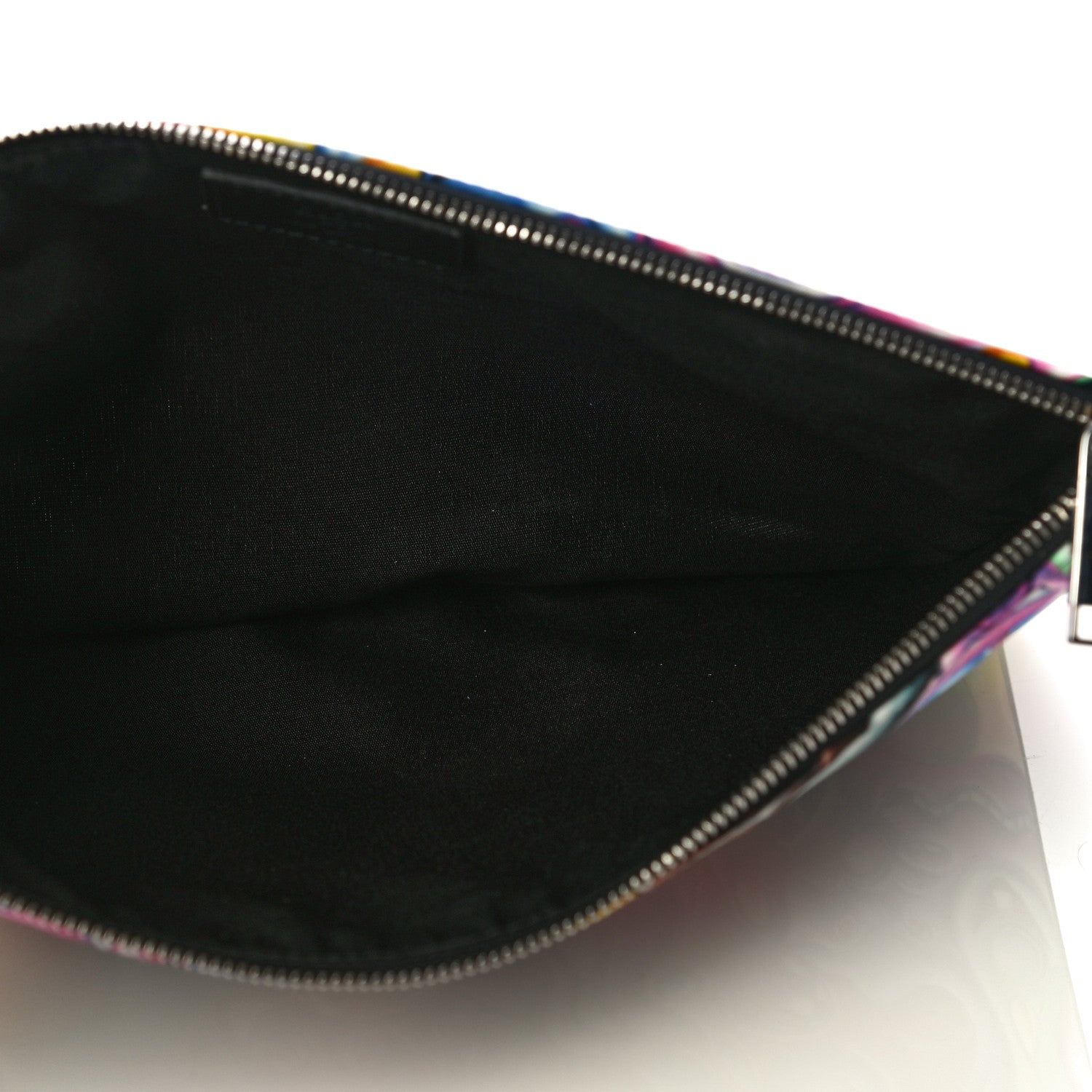 Christian Dior X KENNY SCHARF Nylon Zip Pouch Multicolor 5 of 10