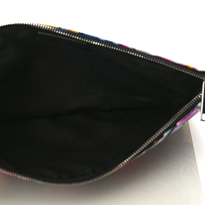 Christian Dior X KENNY SCHARF Nylon Zip Pouch Multicolor 5 of 10