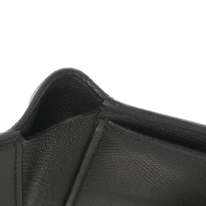 Hermes Epsom Medium Kelly Wallet Black 9 of 11