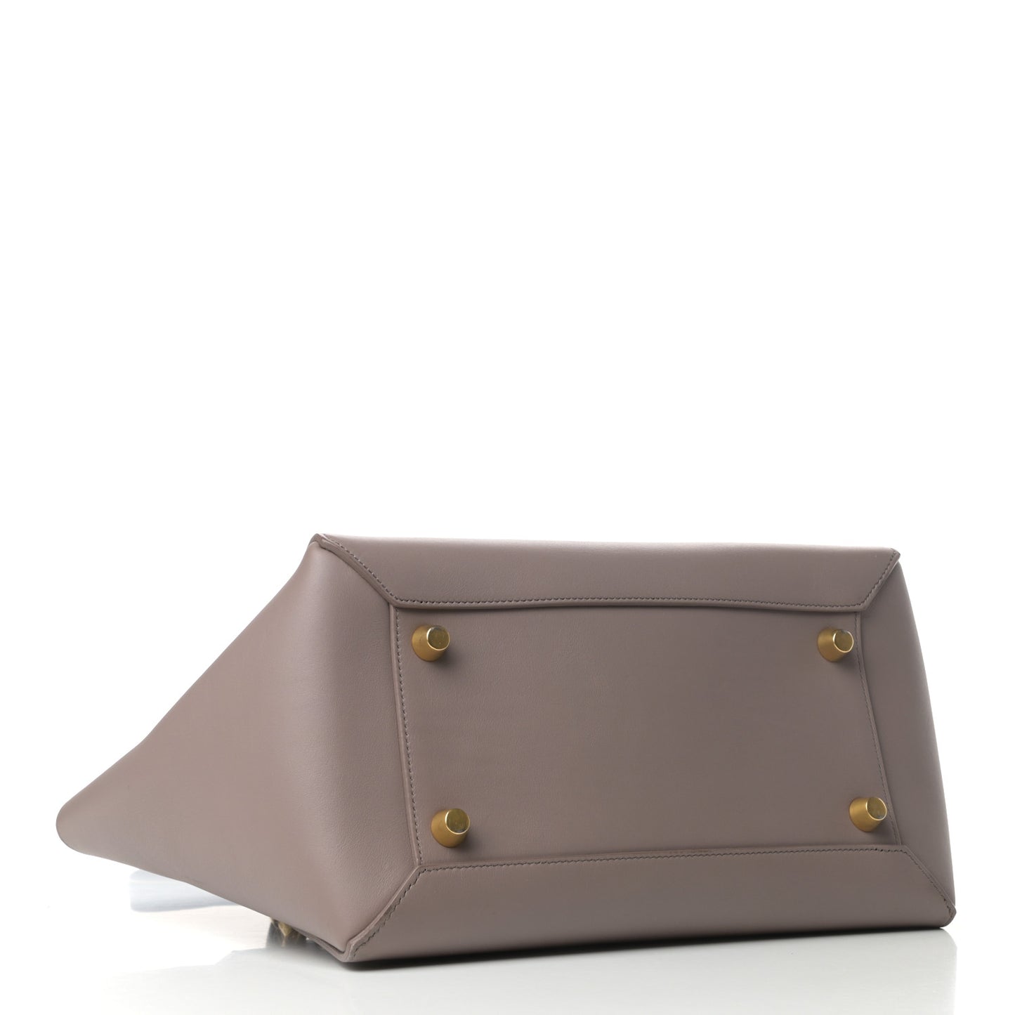 Smooth Calfskin Mini Bi-Color Belt Bag Light Smoke Violet