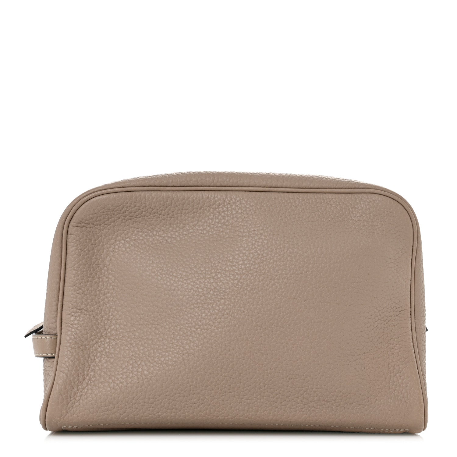 Hermes Taurillon Clemence Victoria II Toilet Case Gris Tourterelle 1 of 9