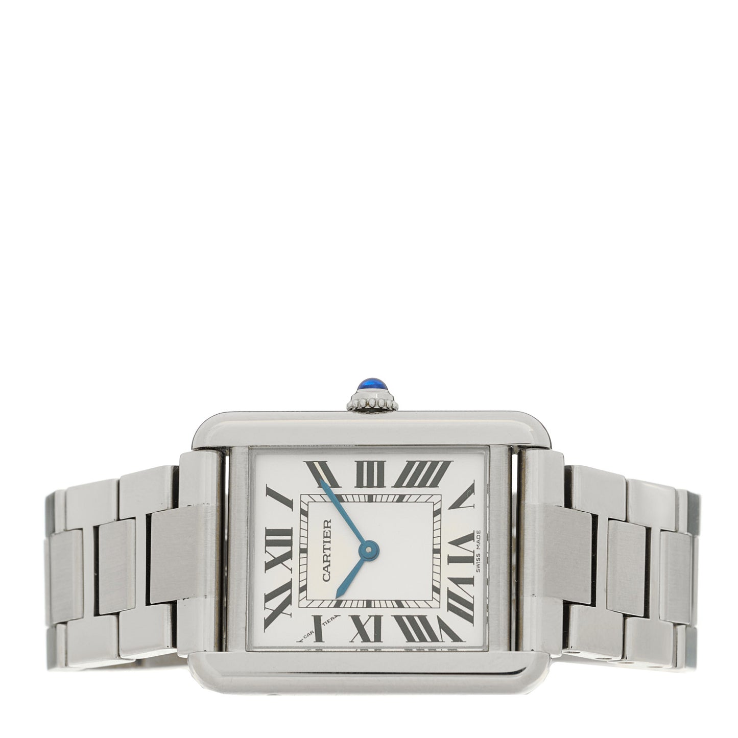 Stainless Steel 24mm Tank Solo Quartz Watch