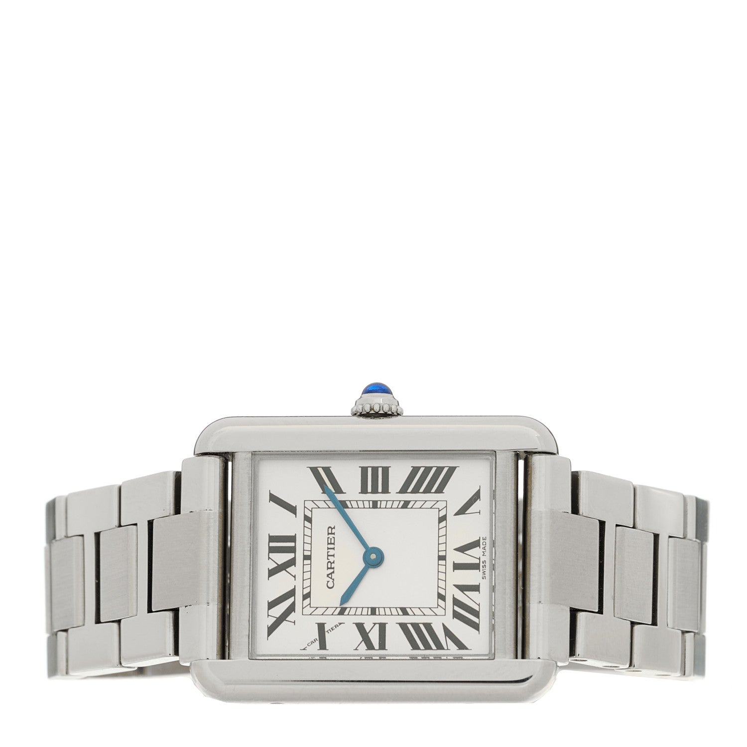 Cartier Stainless Steel 24mm Tank Solo Quartz Watch 2 of 4