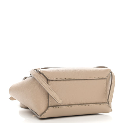 Celine Grained Calfskin Pico Belt Bag Light Taupe 4 of 10