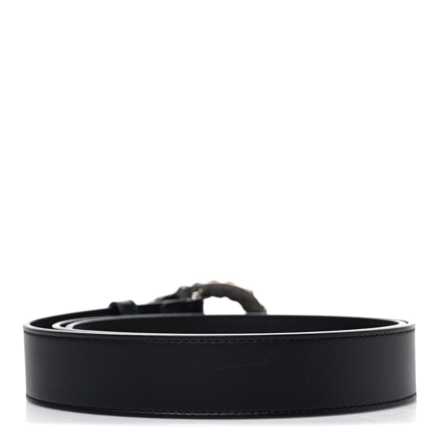 Moon Calfskin Crystal Dionysus 30mm Belt 90 36 Black Black Diamond