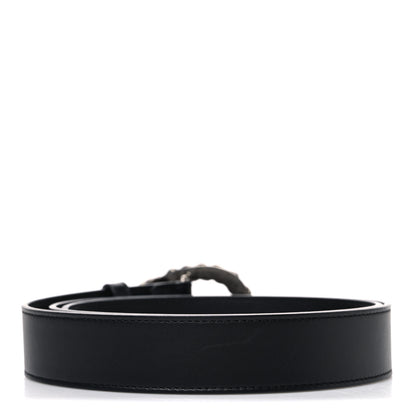 Gucci Moon Calfskin Crystal Dionysus 30mm Belt 90 36 Black Black Diamond 2 of 5