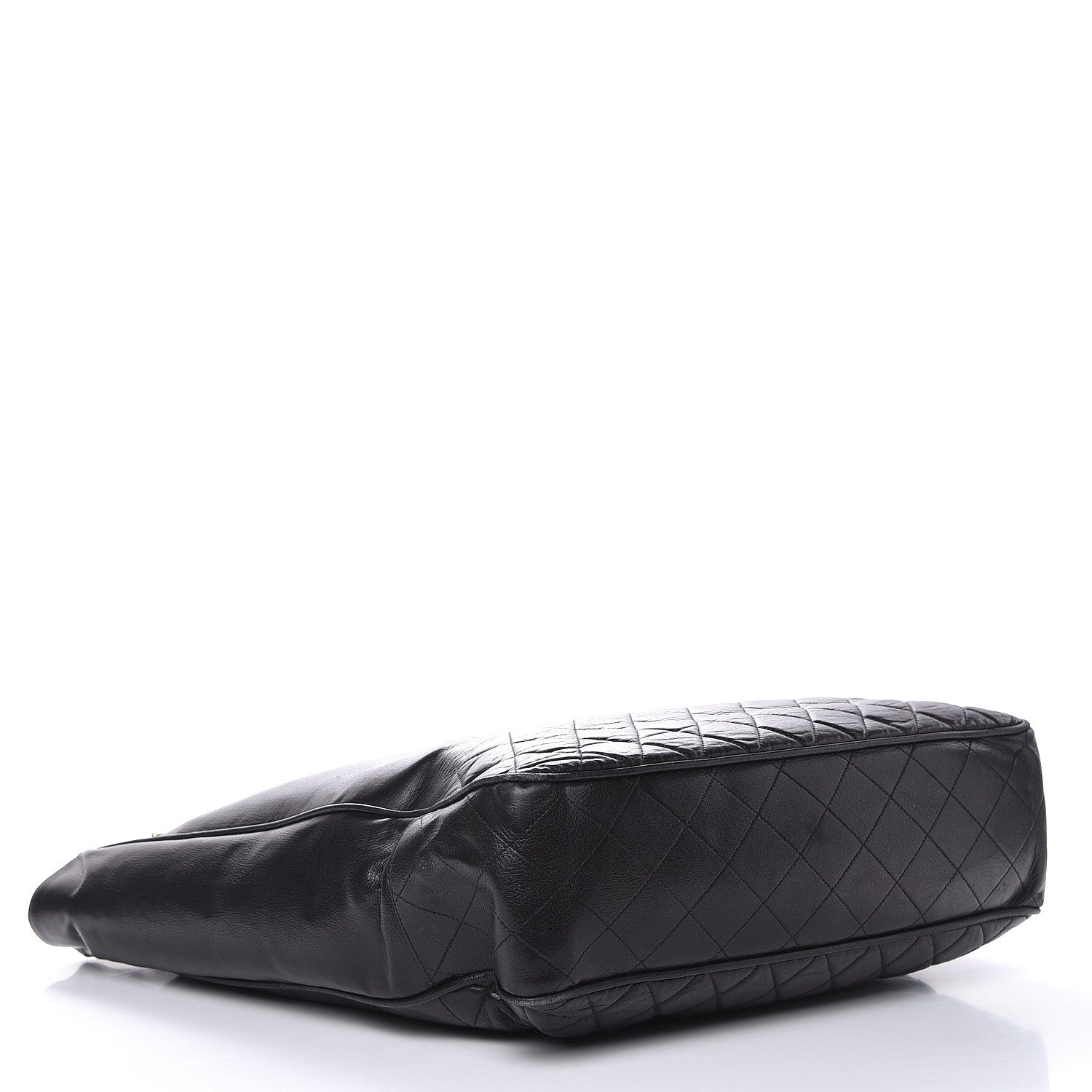 Chanel Lambskin Quilted Shoulder Bag Black 4 of 16