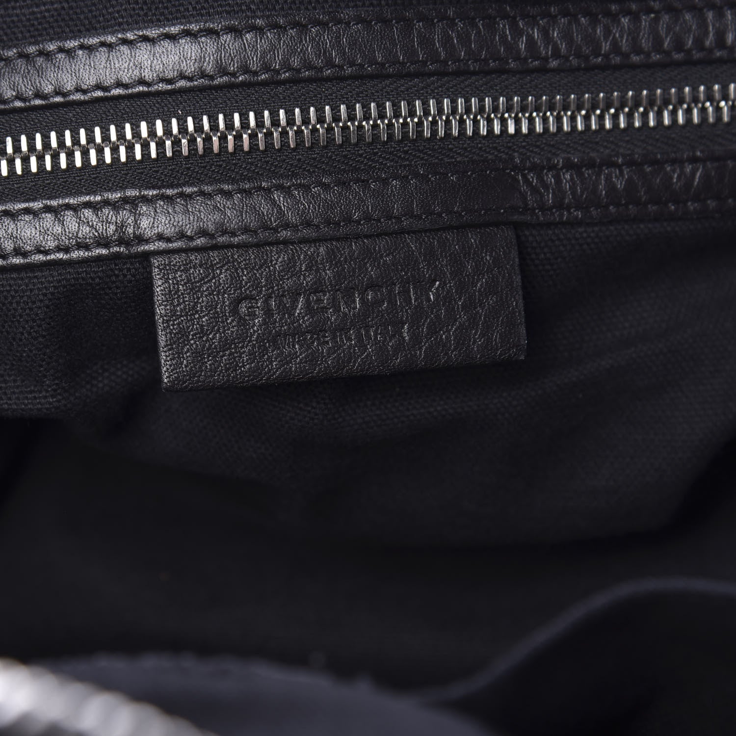 Givenchy Waxy Grained Calfskin Medium Nightingale Black 7 of 11
