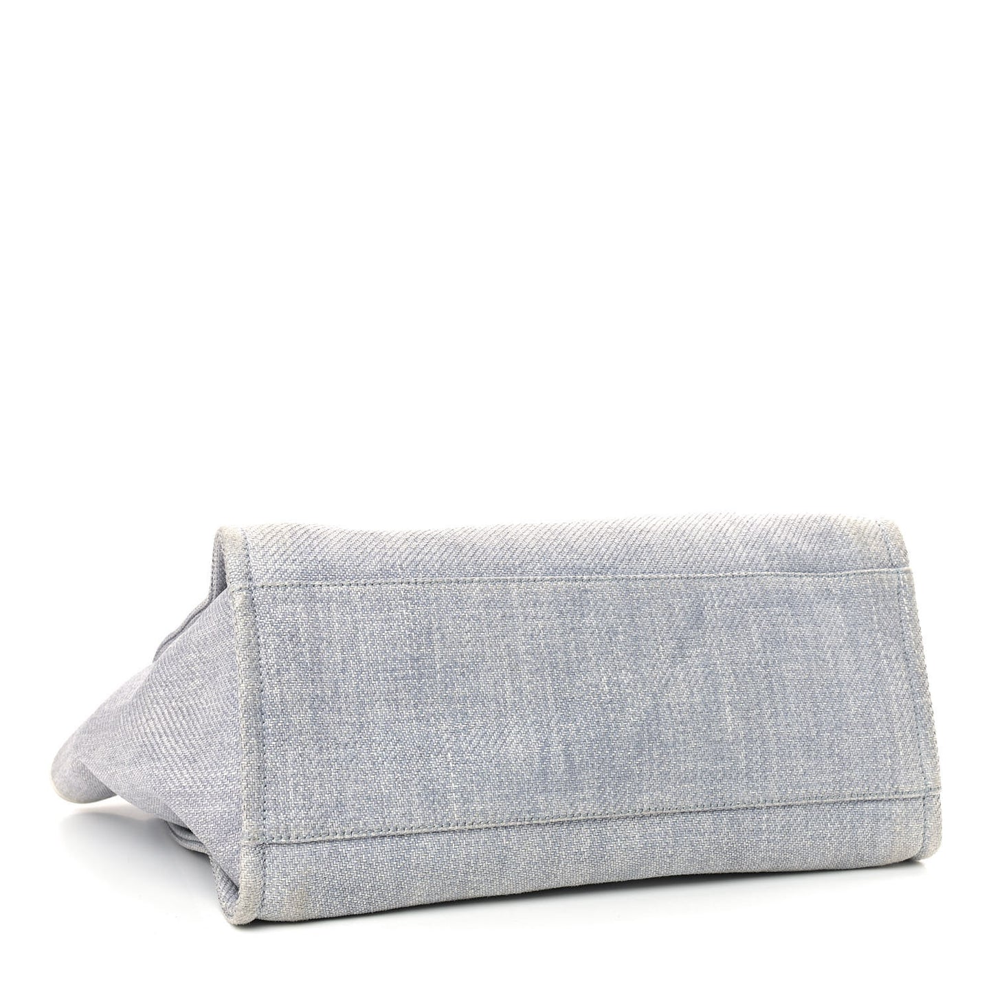 Canvas Medium Deauville Tote Denim Blue