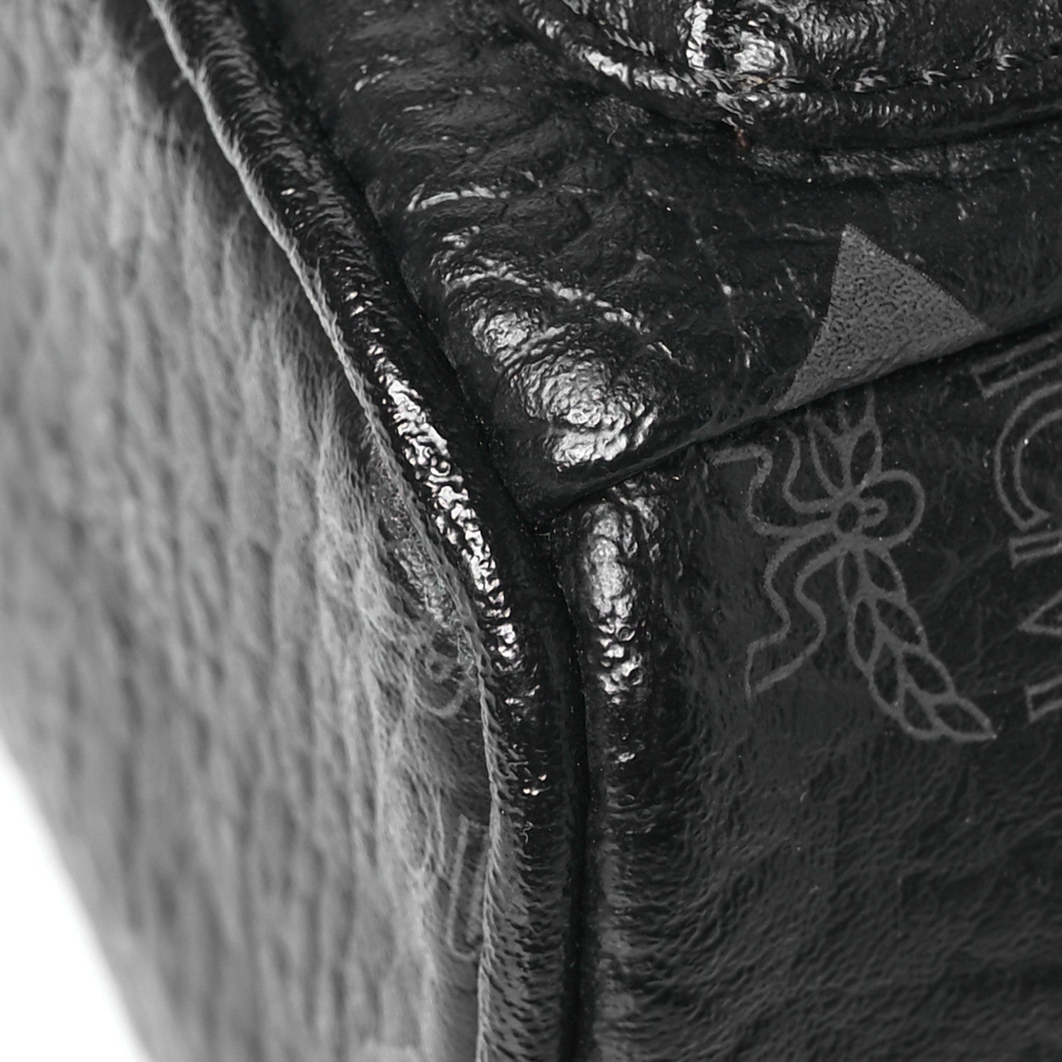 MCM Visetos Side Stud X-Mini Stark Bebe Boo Backpack Black 10 of 14