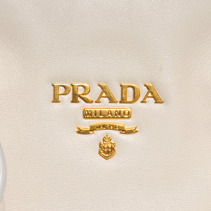 Prada Soft Calf Shopper Tote Ghiaccio 6 of 10