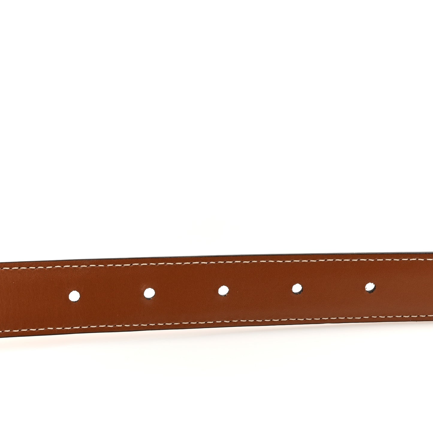 Box Calfskin Small 18mm Triomphe Belt 80 32 Tan