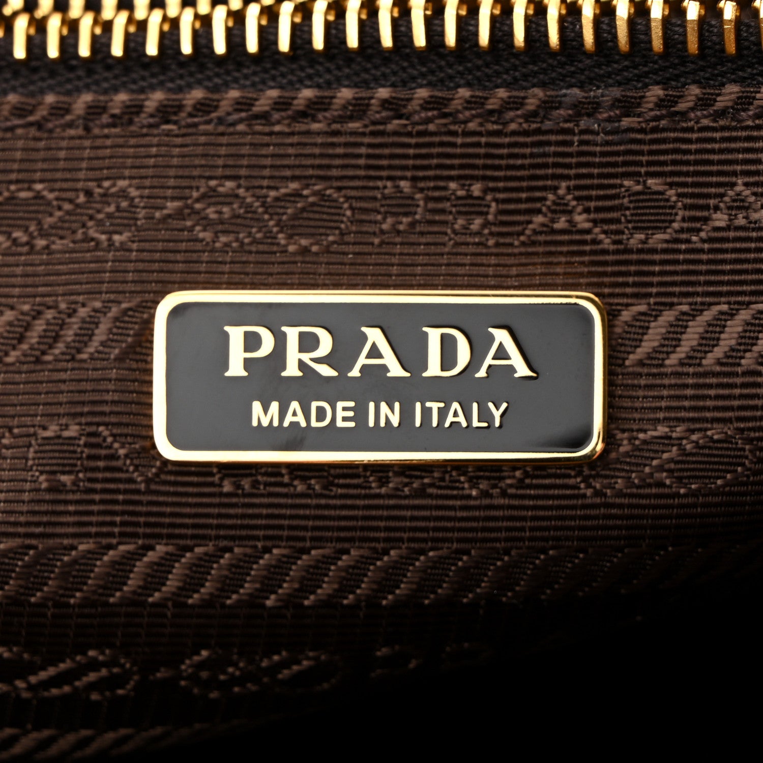 Prada Suede Triangle Medium Bonnie Shoulder Bag Cacao 6 of 10