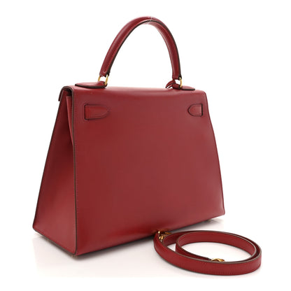 Hermes Box Kelly Sellier 28 Rouge Vif 3 of 19
