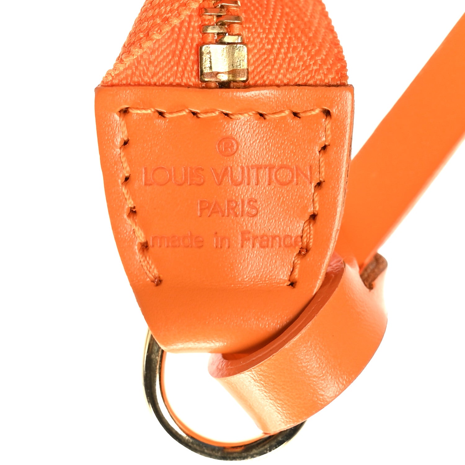 Louis Vuitton Epi Pochette Accessories 24 Mandarin 6 of 9