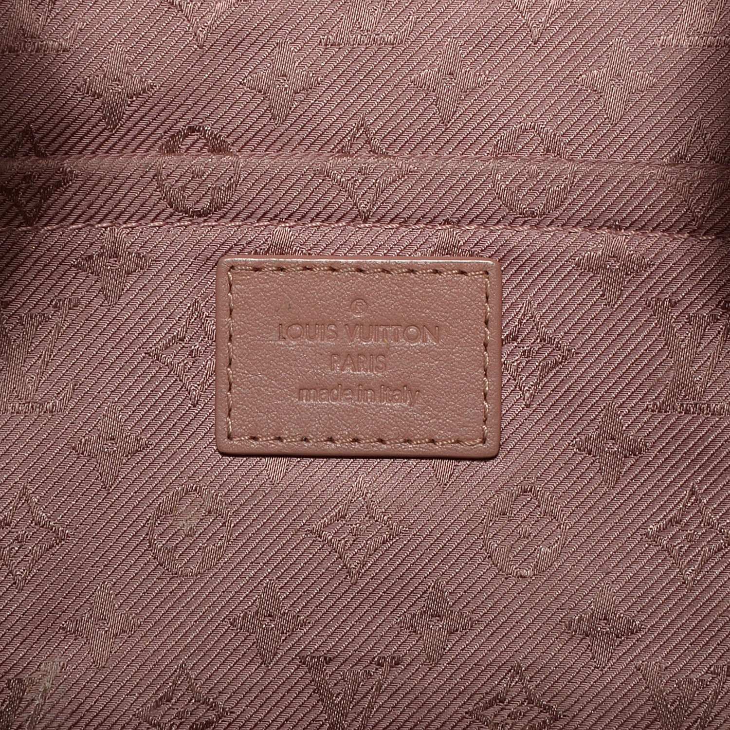 Louis Vuitton Calfskin Quilted Monogram Altair Clutch Rose Clair 6 of 7