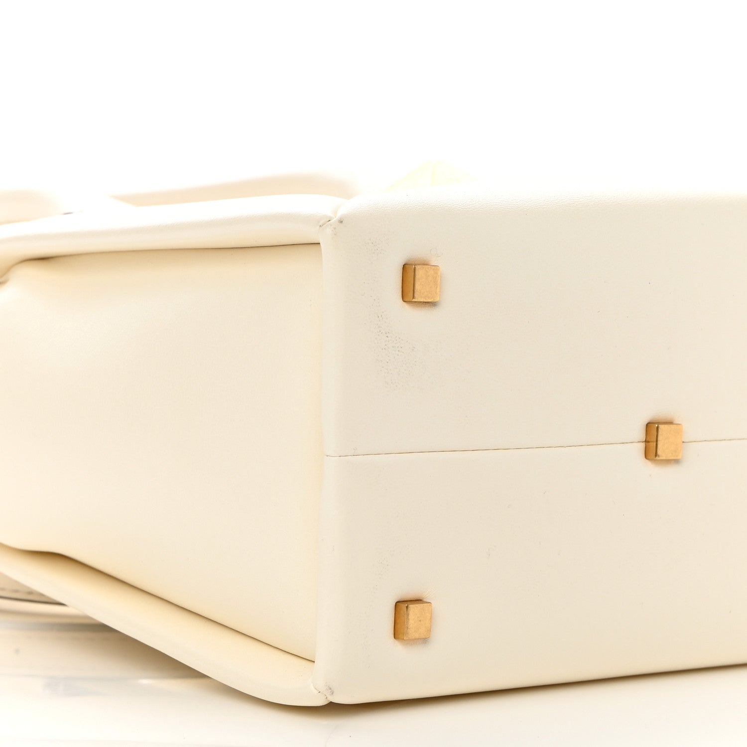 Valentino Garavani Nappa Small One Stud Handbag Ivory 7 of 11
