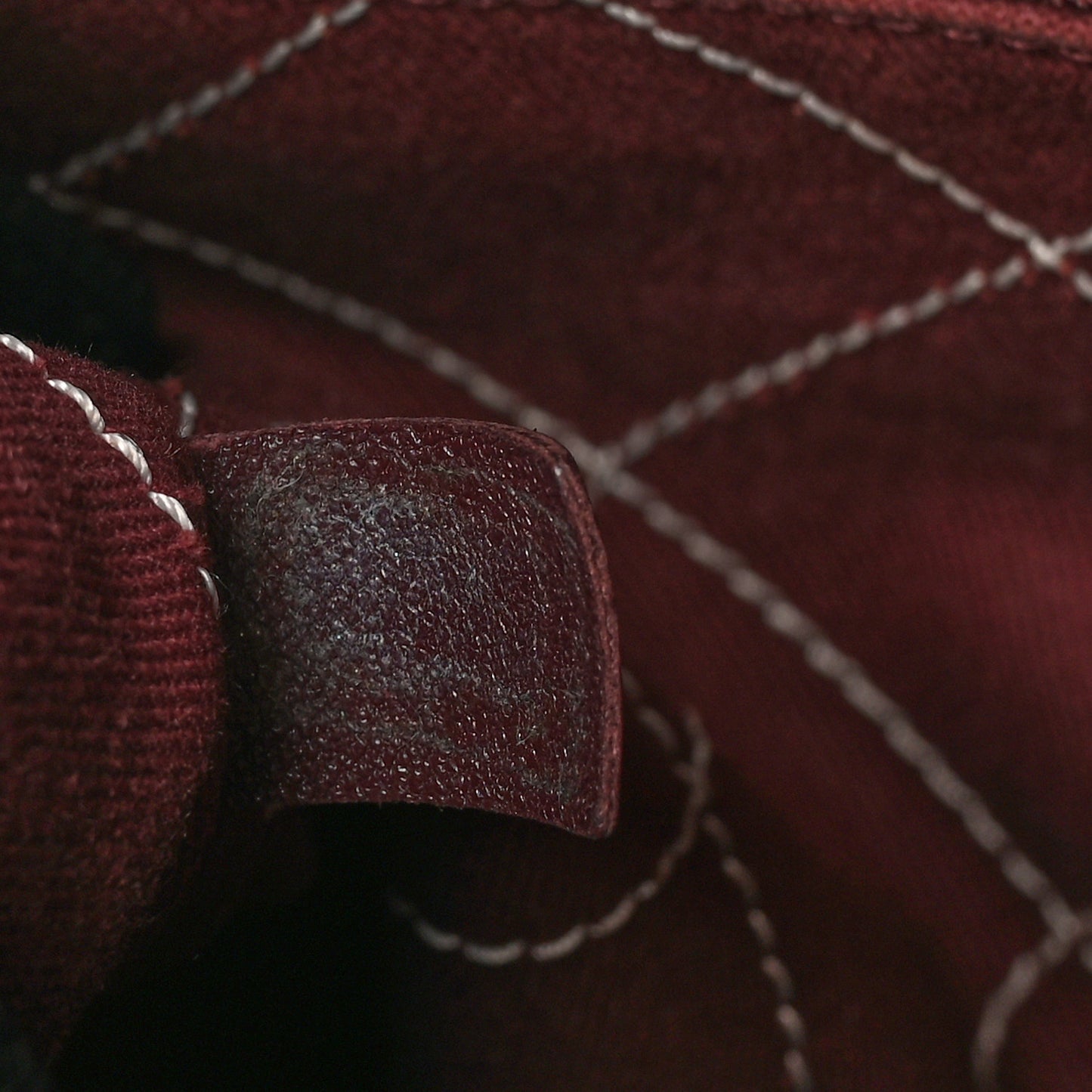 Grained Calfskin Quilted Small Daily Shopping Tote Black