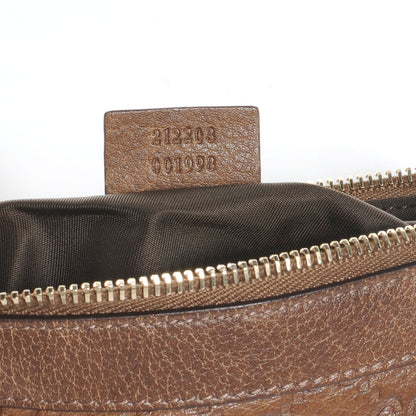 Gucci Guccissima New Britt Wristlet Brown 7 of 7