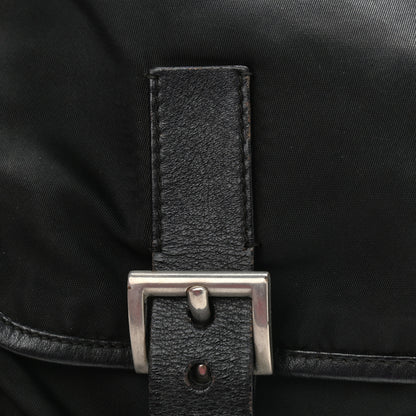 Prada Nylon Vela Messenger Bag Black 11 of 14