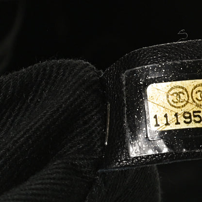 Chanel Calfskin Small Diamond Stitch Tote Black 7 of 10