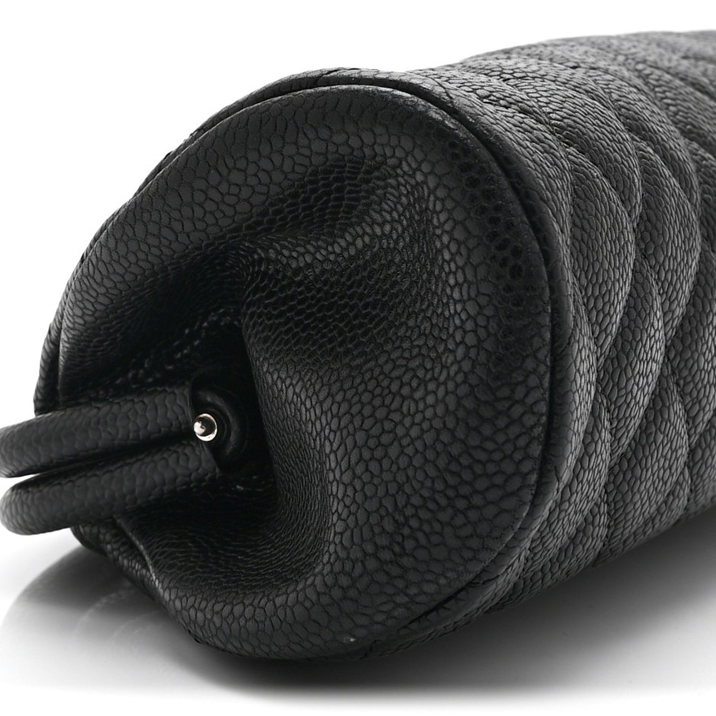 Caviar Quilted Timeless Clutch Black