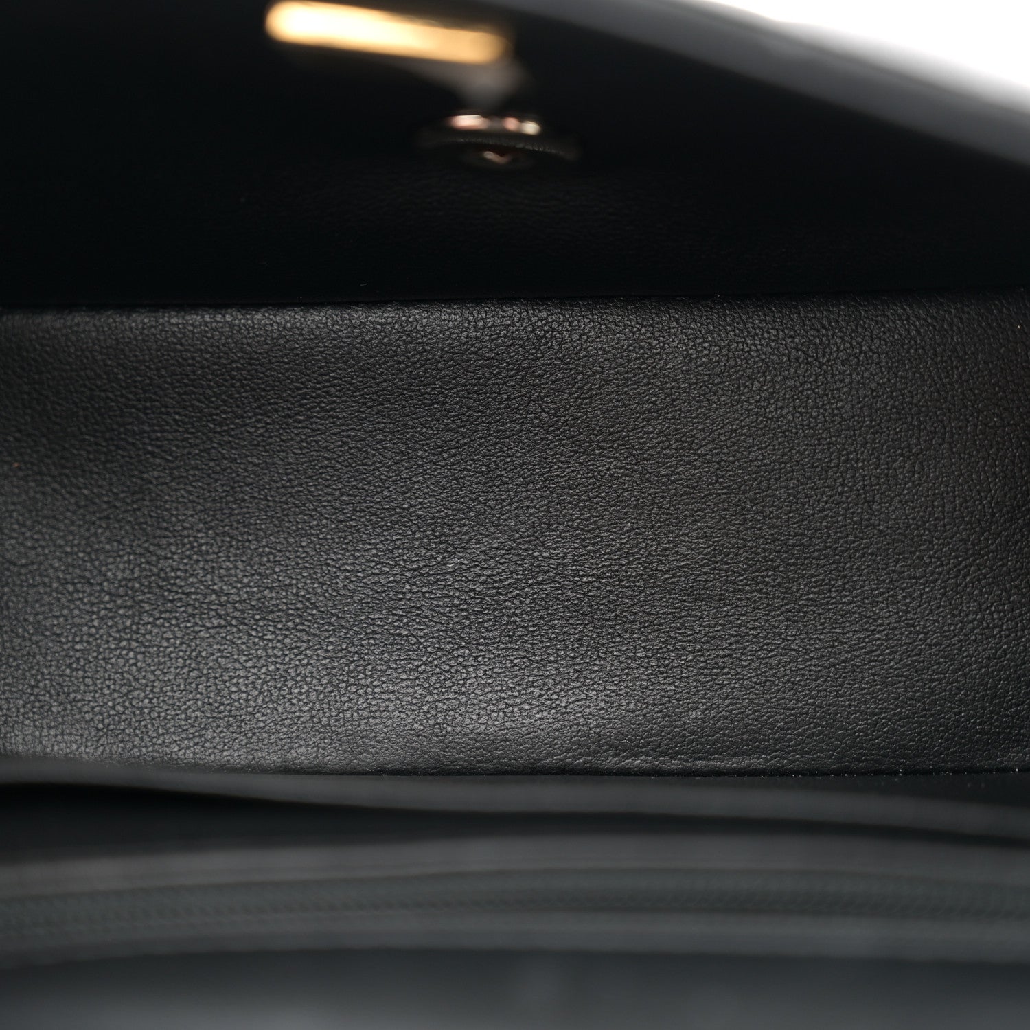 Chanel Lambskin Quilted Mini Top Handle Rectangular Flap Black 5 of 11