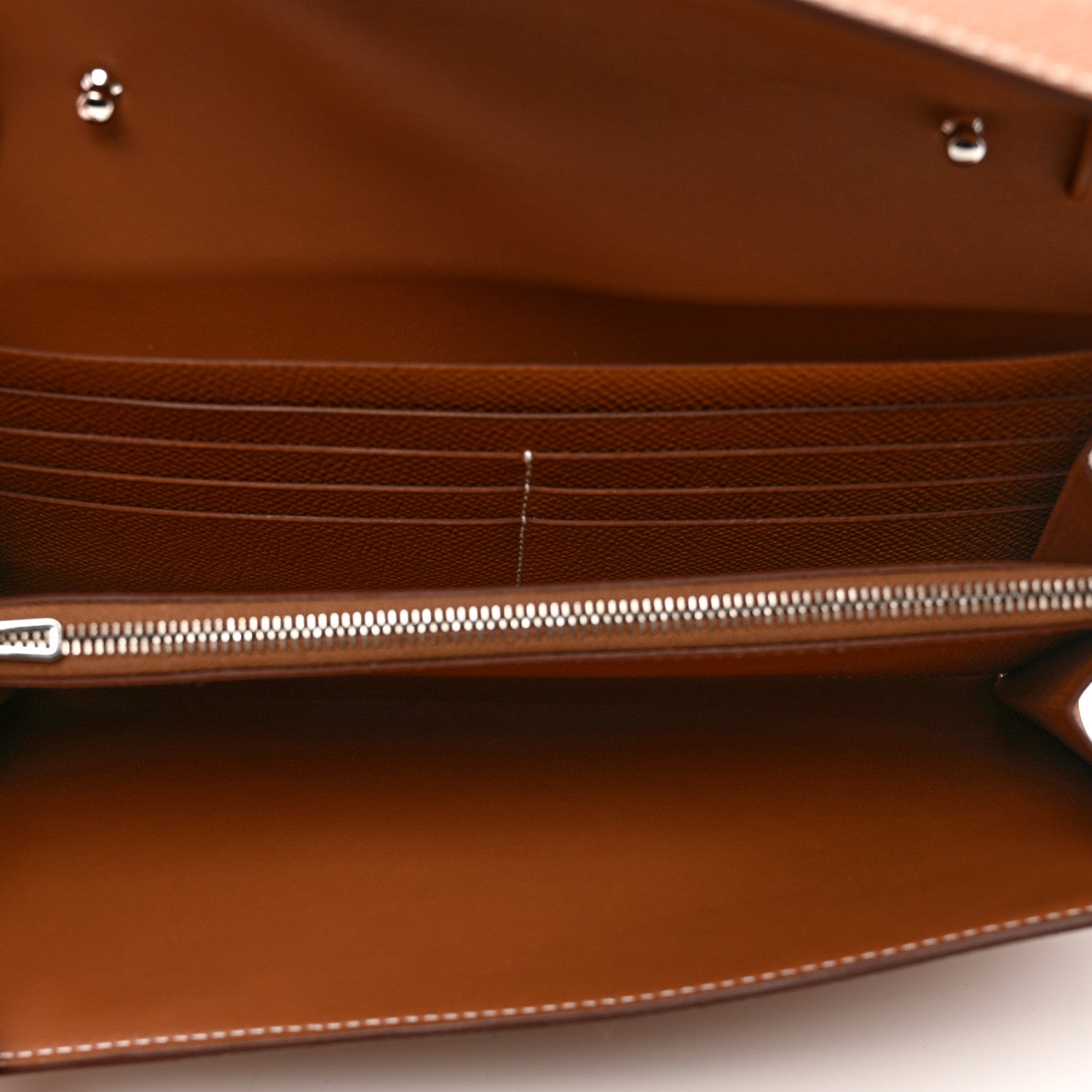 Hermes Epsom Constance Long Wallet To Go Gold 5 of 8